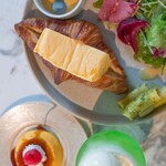 RISTRETTO&CROISSANT LABORATORIO - Korona Egg Sandwich Set supervised by Kissaten Maduragu｜「喫茶マドラグ」監修 コロナの玉子サンドセット