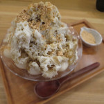 北斎茶房 - きな粉白玉練乳