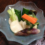 江戸政 - 【2014年10月】お新香100円