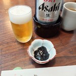 利久庵 - 瓶ビール(大瓶)