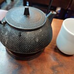 利久庵 - 蕎麦湯