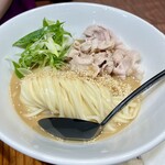 手打ちうどん 温羅 - 胡麻ダレ豚しゃぶぶっかけうどん