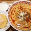 雲龍一包軒 - 白ごま担々麺とエビ蟹炒飯セット