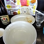 中華麺房 東龍 - 勿論綺麗✨に完飲❗完食❗❗