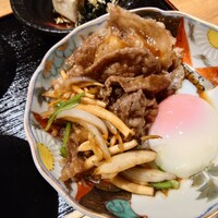 北新地 つきしろ - すき焼き定食