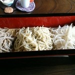 三種そば　1,300円