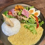 TOKYO CLASSIC CAMP CAFE - 「スリランカカレー」……1種を豆で。