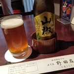 五代目 野田岩 麻布飯倉本店 - 山椒エール