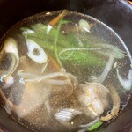 やきにく百済 - カルビスープ