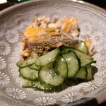 五代目 野田岩 - 柳川・キュウリコラボ