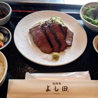 松阪牛 よし田 - 黒毛和牛ステーキ御膳（120g）
