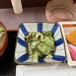 家庭料理 英 - もずくの酢のもん