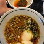 丸亀製麺 - しび辛ラー油は欠かせない！