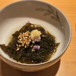 すしやのたい悟 - 青森産太もずくは「たいごさん」では定番で用意されてます。