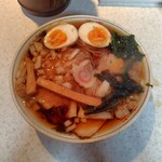 鳥人 - しょうゆ煮玉子トッピング