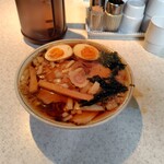 鳥人 - しょうゆ煮玉子トッピング