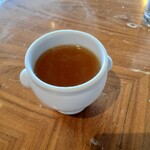 Restaurant Azzurro Mare Terrace on the Bay - オニオンスープ