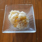 Restaurant Azzurro Mare Terrace on the Bay - チーズリゾットはその場で作ってくれる