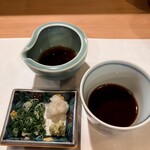 ひろ作 - お蕎麦セットでーす。