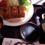 黒豚料理 あぢもり - ランチ　ミルフィーユかつ