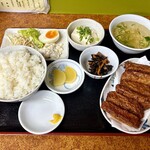 キリン亭 - 料理写真:長崎五島名物 アジのすり身あげ定食