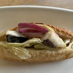 霧の蔵ベーカリー - 鯖サンド