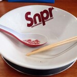 ラーメン金子 - 丼ぶり。