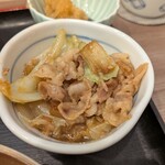 てっぺん - すき焼き風煮物。