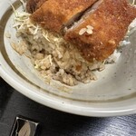 大衆食堂 きよし - ご飯にまで染みるソース