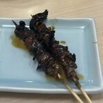 焼鳥・海鮮料理 鳥忠 - 肝焼き