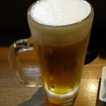 道楽酒場居酒屋　久 - 生ビール