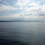 太平洋フェリー いしかり - 0850 伊良湖を通過し、伊勢湾へ