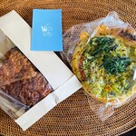 Pane Volare - ヘーゼルショコラ・しらすと夏野菜のジェノベーゼ