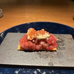 malca - マグロのブリスケッタ