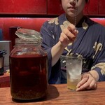 西中洲 お茶屋ＢＡＲ 六馬 - 