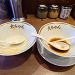 家系ラーメン大ちゃん - ついに金縁丼コンプリート(笑)