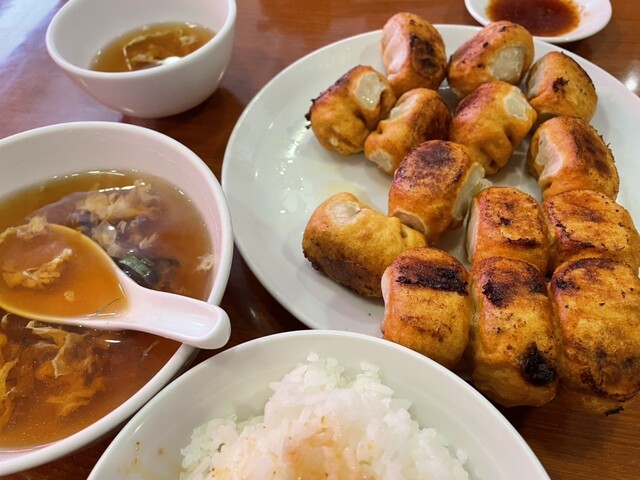 White Gyoza Ueda Gyoza Ten