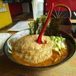 大岩亭 - 辛いのりラーメン特鳥3辛