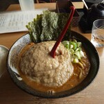 大岩亭 - 辛いのりラーメン特鳥3辛