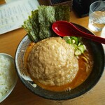 大岩亭 - 辛いのりラーメン特鳥3辛