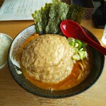 大岩亭 - 辛いのりラーメン特鳥3辛