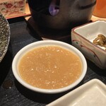 牛かつ なかい - 山わさびソース (追加)