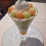 和光ティーサロン - メロンパフェ