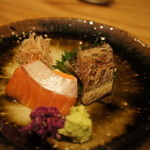 小熊 - 15日間寝かせた知床産の鮭児と7日間寝かせた炭火焼カマス