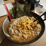 大岩亭 - 辛いのりラーメン特鳥3辛