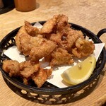 牛かつ なかい - 鶏皮せんべー