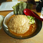 大岩亭 - 辛いのりラーメン特鳥3辛