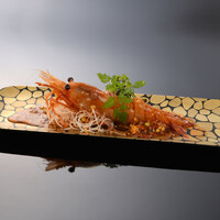 セウジャン（ボタン海老の薬膳醤油漬け）