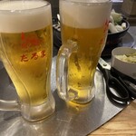 成吉思汗 だるま - 生ビール(中)