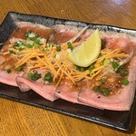 ベクタービア - 牛タンのカルパッチョ